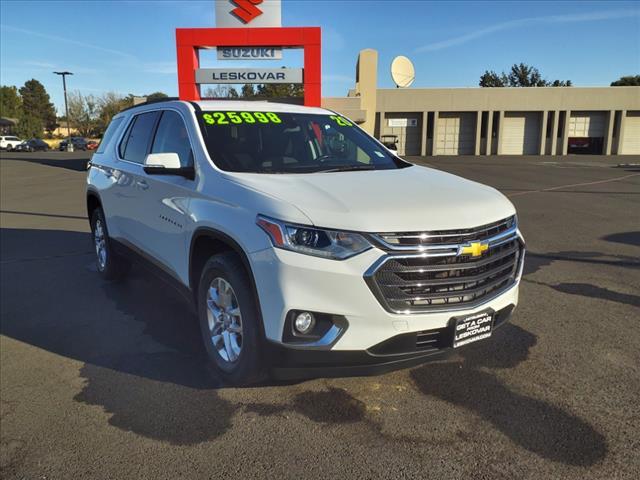 used 2020 Chevrolet Traverse car, priced at $23,998