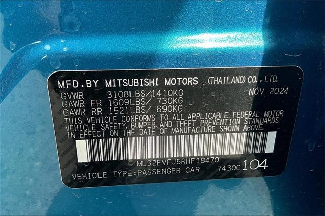 new 2024 Mitsubishi Mirage G4 car