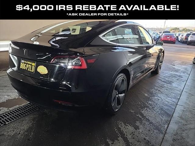 used 2018 Tesla Model 3 car, priced at $19,998