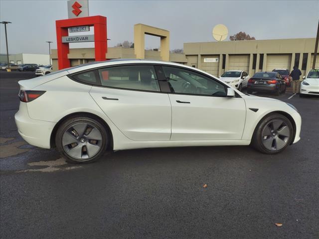 used 2022 Tesla Model 3 car, priced at $27,998