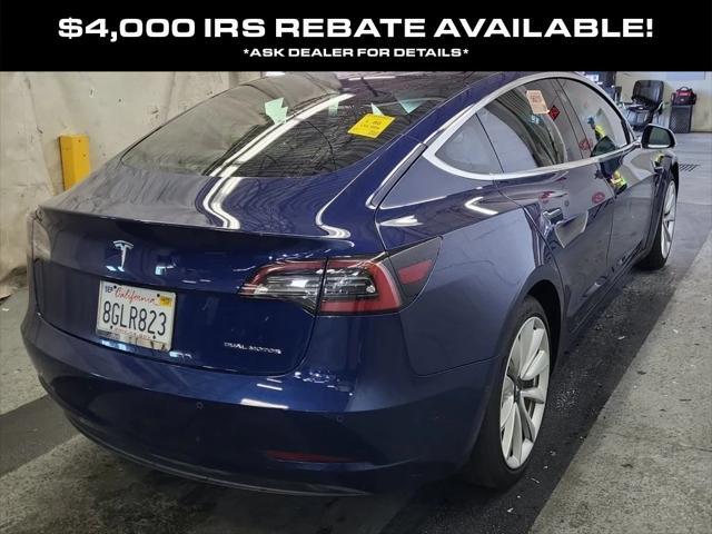 used 2018 Tesla Model 3 car, priced at $19,998