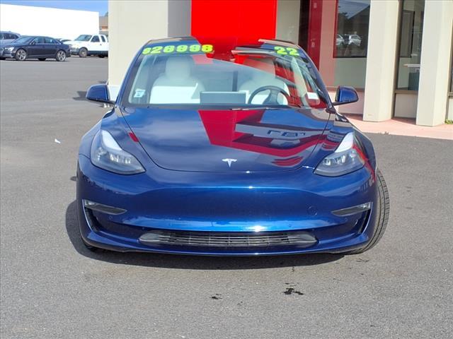 used 2022 Tesla Model 3 car, priced at $27,998