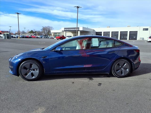 used 2022 Tesla Model 3 car, priced at $27,998