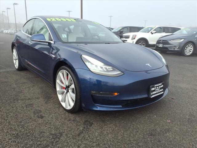 used 2018 Tesla Model 3 car, priced at $25,998