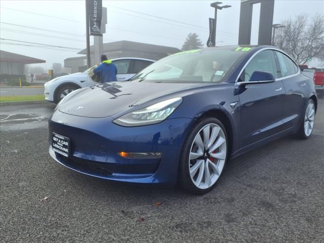 used 2018 Tesla Model 3 car, priced at $25,998