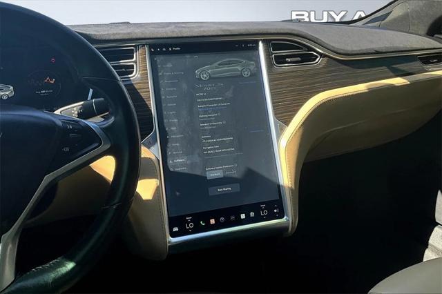 used 2015 Tesla Model S car, priced at $16,998