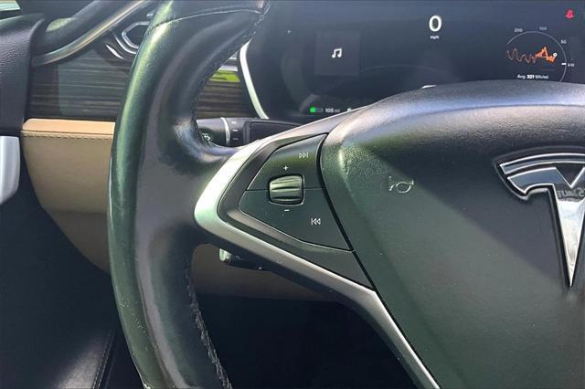 used 2015 Tesla Model S car, priced at $16,998