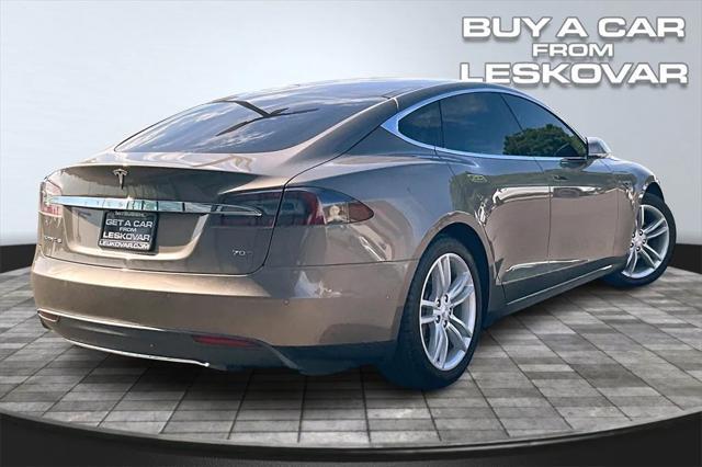 used 2015 Tesla Model S car, priced at $16,998