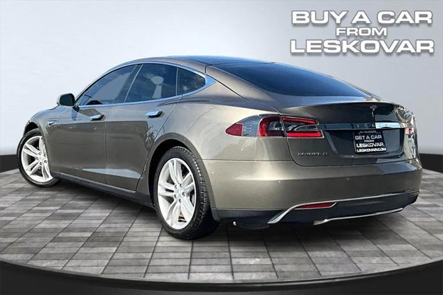 used 2015 Tesla Model S car, priced at $16,998