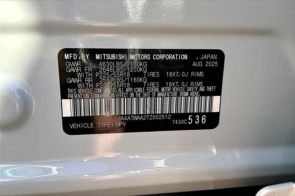 new 2026 Mitsubishi Eclipse Cross car, priced at $33,998