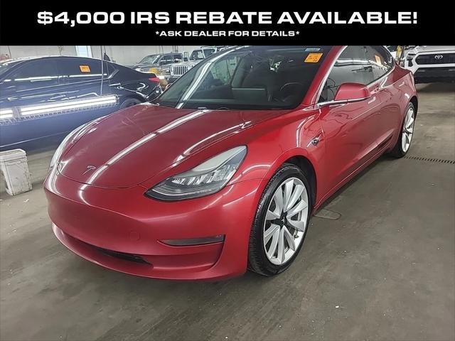 used 2018 Tesla Model 3 car, priced at $15,998