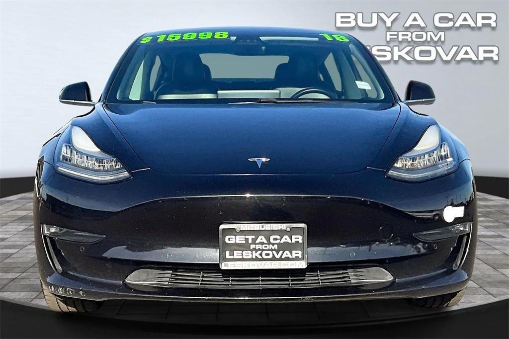 used 2018 Tesla Model 3 car, priced at $15,998