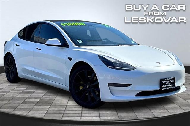 used 2021 Tesla Model 3 car, priced at $16,998