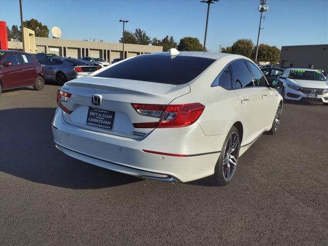 used 2021 Honda Accord Hybrid car, priced at $21,998