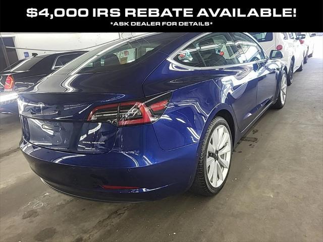 used 2018 Tesla Model 3 car, priced at $19,998