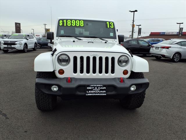 used 2013 Jeep Wrangler Unlimited car, priced at $18,998