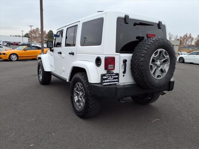 used 2013 Jeep Wrangler Unlimited car, priced at $18,998