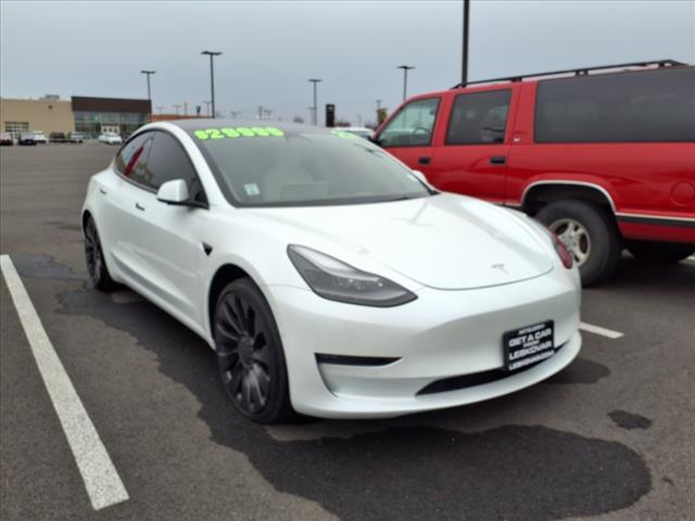 used 2022 Tesla Model 3 car, priced at $28,998