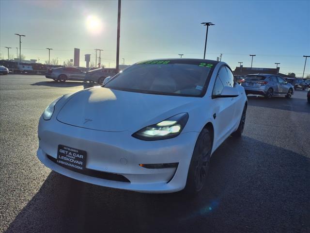 used 2022 Tesla Model 3 car, priced at $26,998