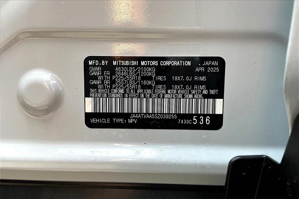 new 2025 Mitsubishi Eclipse Cross car, priced at $27,498