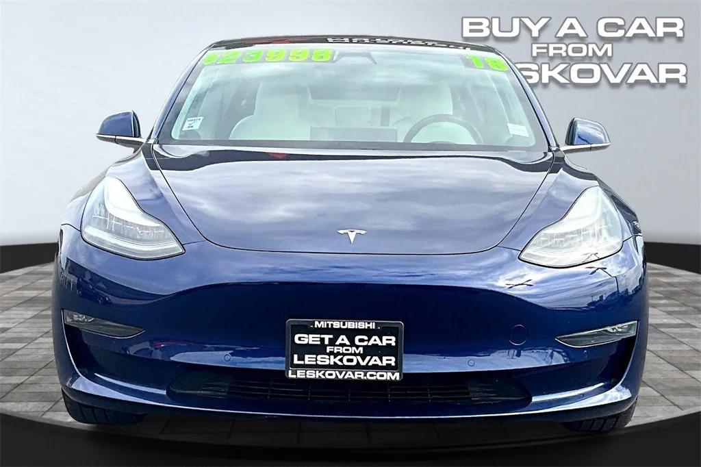 used 2018 Tesla Model 3 car, priced at $23,998