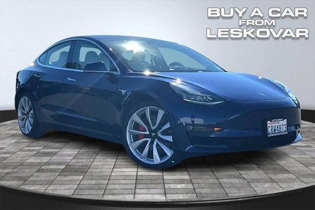 used 2018 Tesla Model 3 car, priced at $23,998