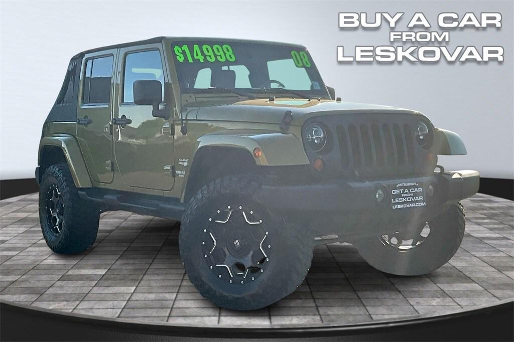 used 2008 Jeep Wrangler car, priced at $13,998