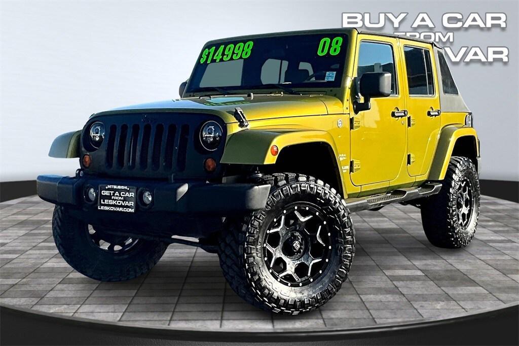 used 2008 Jeep Wrangler car, priced at $13,998
