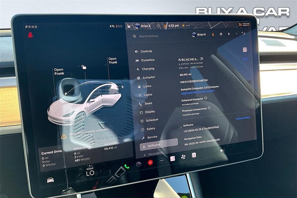 used 2018 Tesla Model 3 car, priced at $18,998