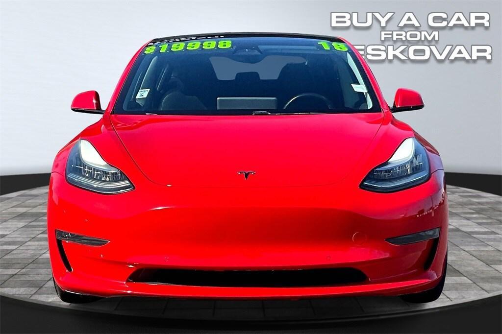 used 2018 Tesla Model 3 car, priced at $18,998