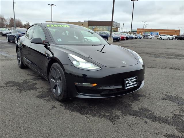 used 2022 Tesla Model 3 car, priced at $26,998