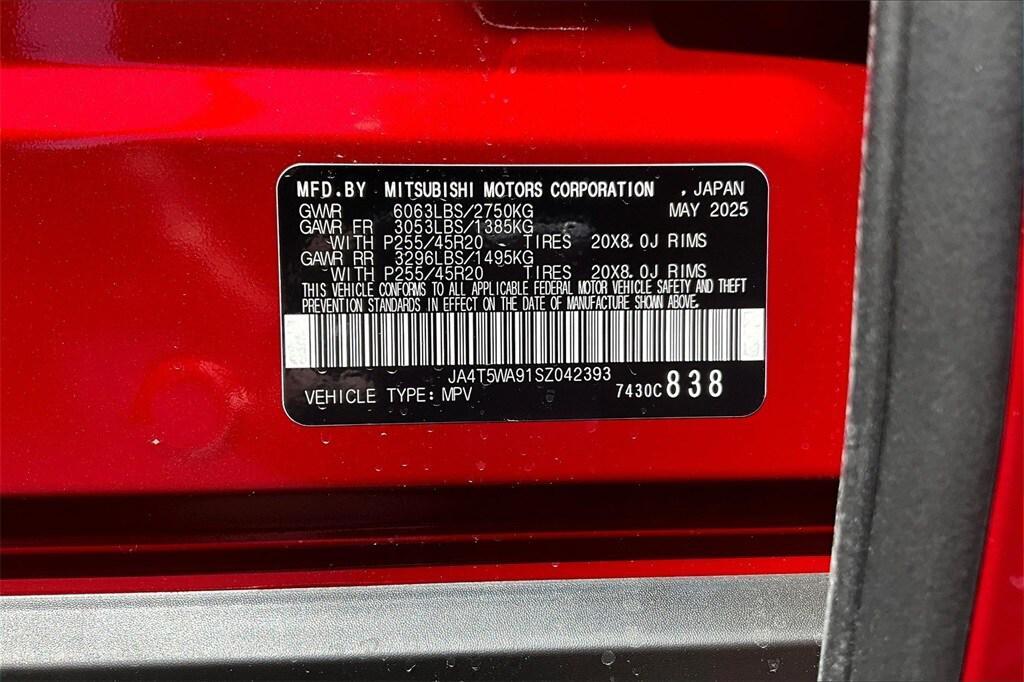 new 2025 Mitsubishi Outlander PHEV car, priced at $49,998