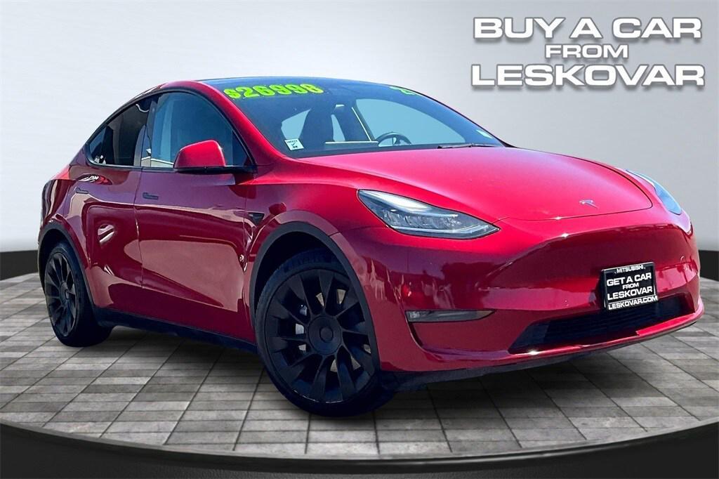 used 2021 Tesla Model Y car, priced at $25,998