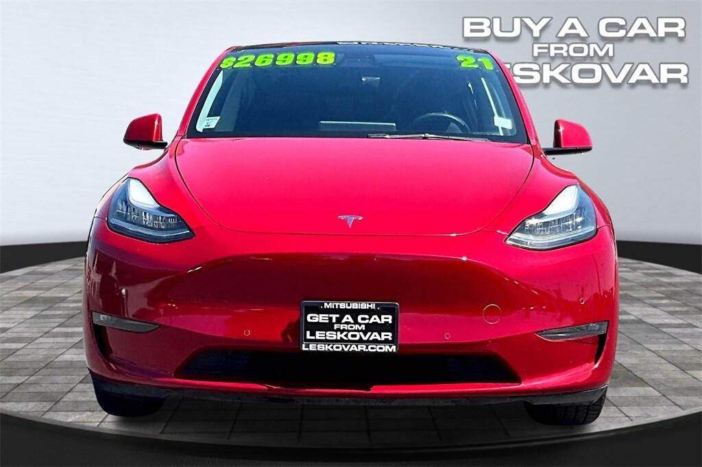 used 2021 Tesla Model Y car, priced at $25,998