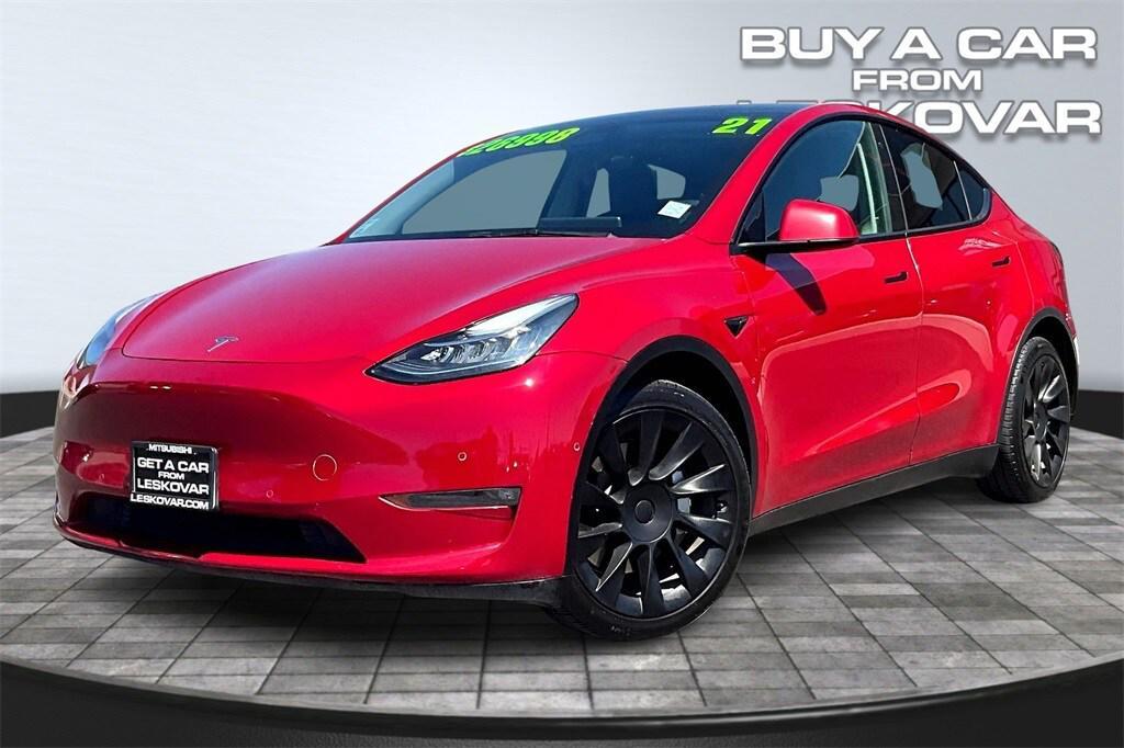 used 2021 Tesla Model Y car, priced at $25,998