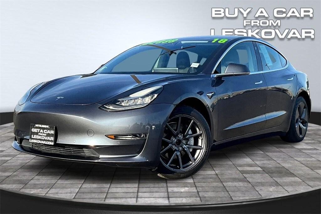 used 2018 Tesla Model 3 car, priced at $20,998