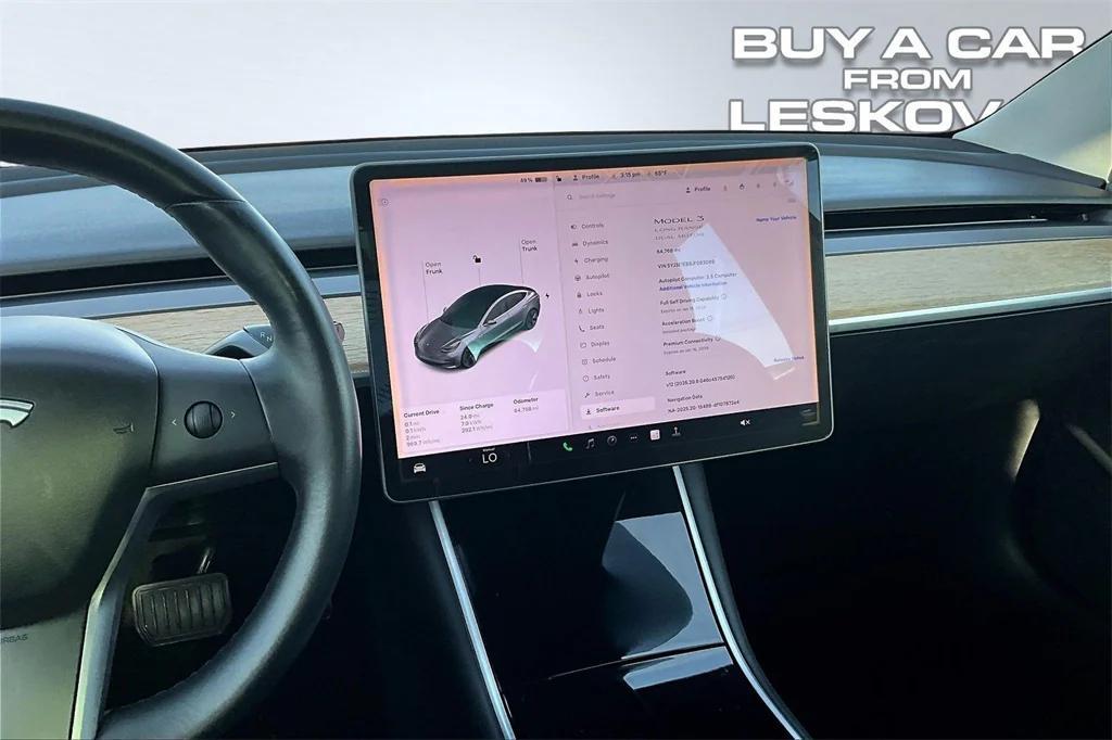 used 2018 Tesla Model 3 car, priced at $20,998