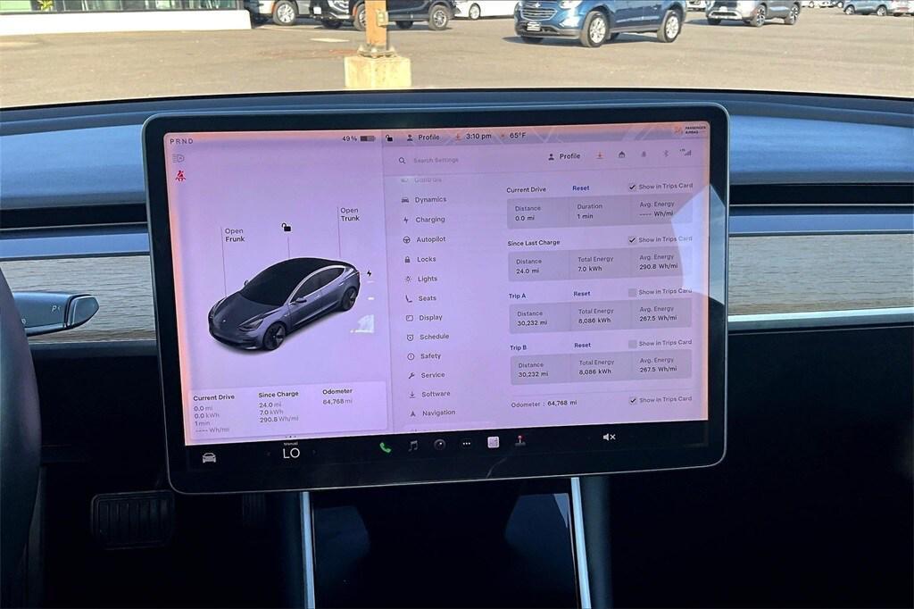 used 2018 Tesla Model 3 car, priced at $20,998