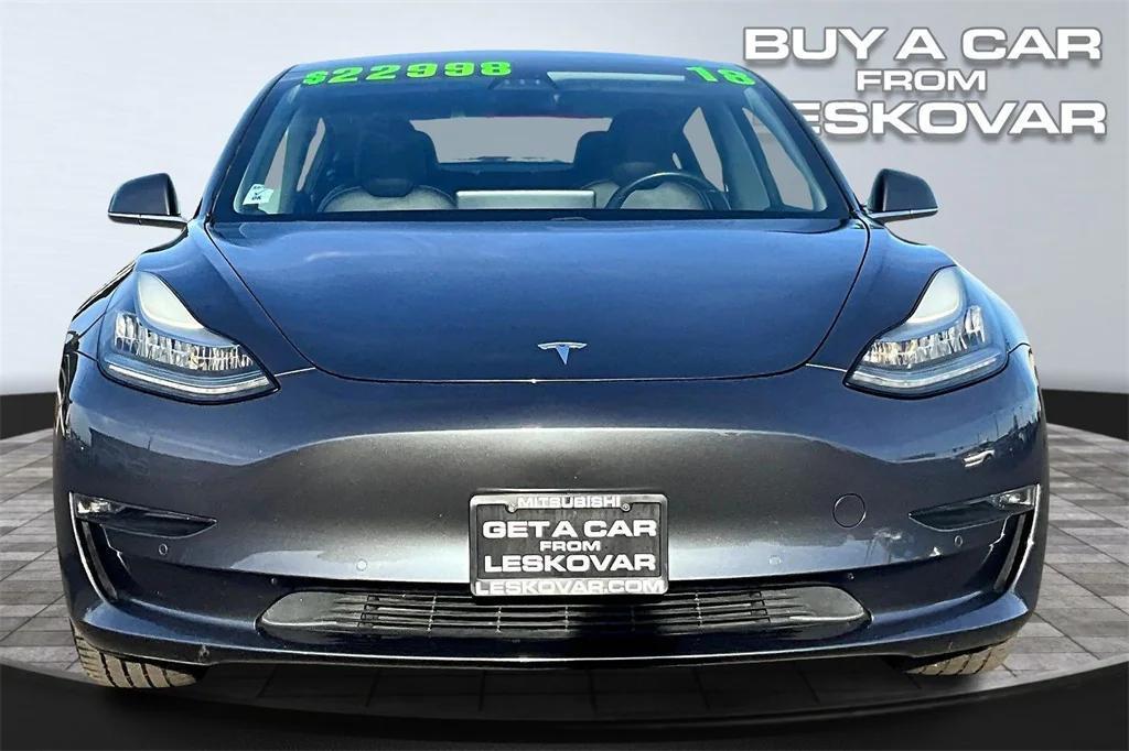 used 2018 Tesla Model 3 car, priced at $20,998