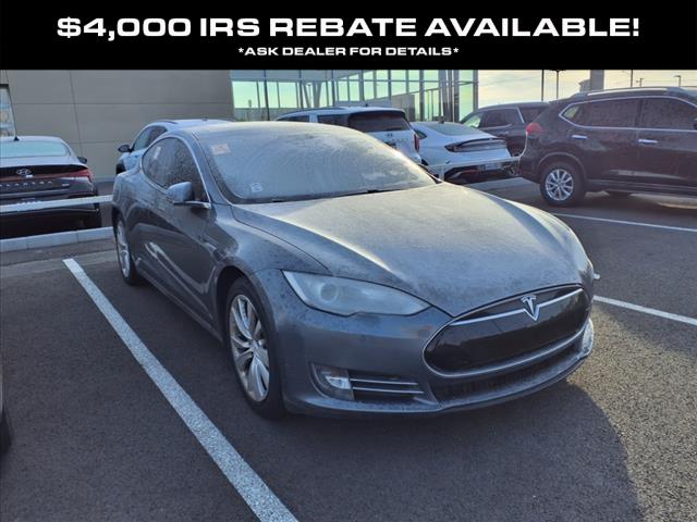 used 2014 Tesla Model S car, priced at $13,998