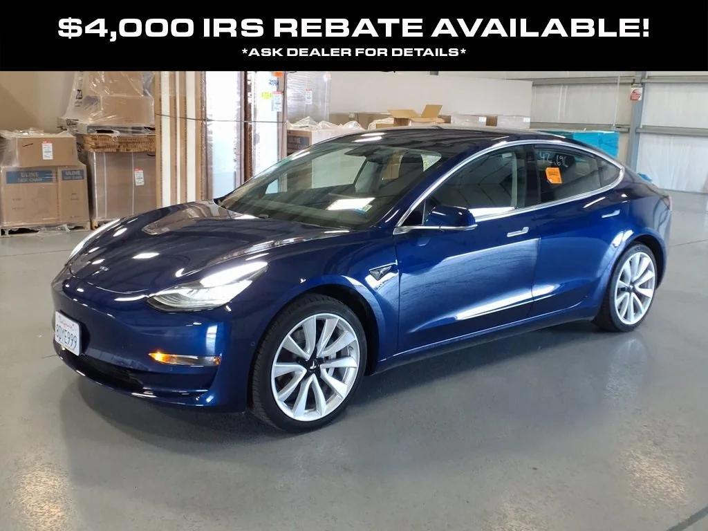 used 2018 Tesla Model 3 car, priced at $24,998