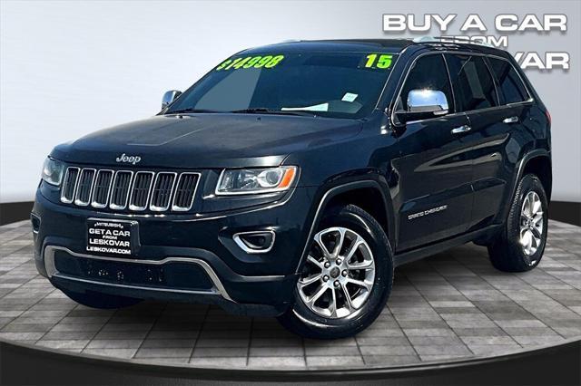 used 2015 Jeep Grand Cherokee car, priced at $11,998