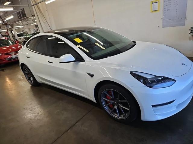 used 2022 Tesla Model 3 car, priced at $28,998