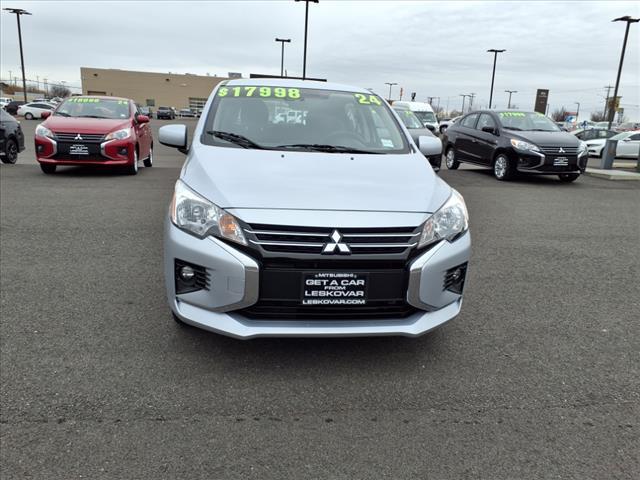 new 2024 Mitsubishi Mirage car, priced at $17,998