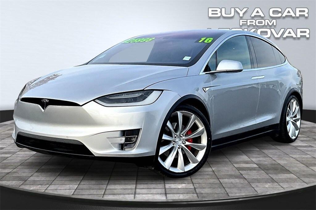 used 2016 Tesla Model X car, priced at $25,998