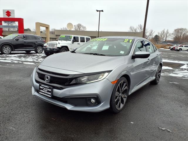 used 2021 Honda Civic car, priced at $16,998