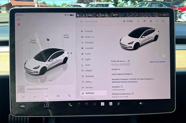 used 2023 Tesla Model 3 car, priced at $33,998