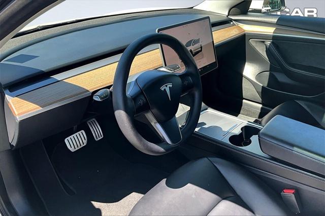 used 2023 Tesla Model 3 car, priced at $33,998