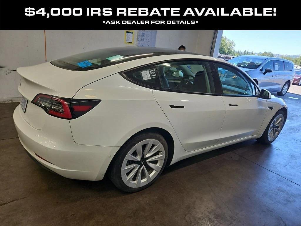 used 2021 Tesla Model 3 car, priced at $18,998