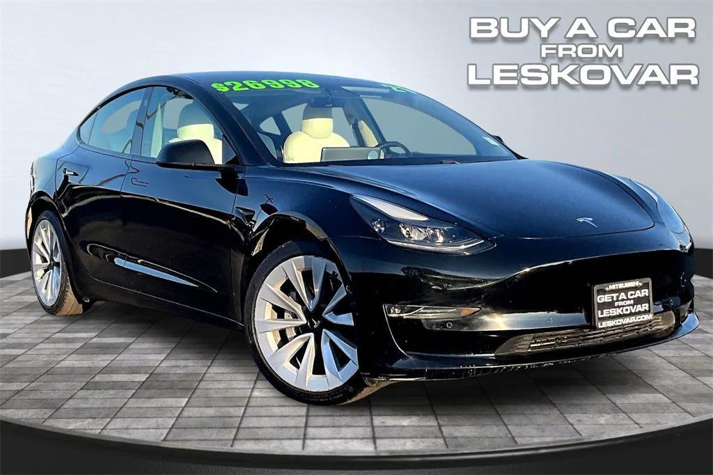 used 2021 Tesla Model 3 car, priced at $25,998